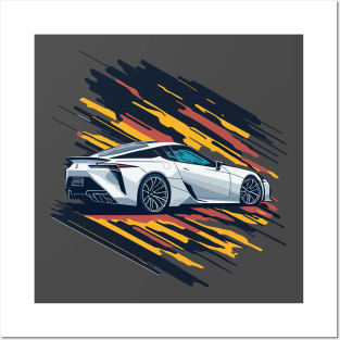 Lexus LC 500 Classic Car Posters and Art